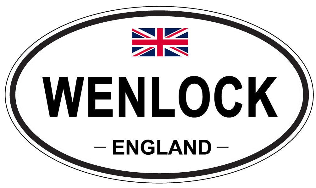 WENLOCK, England - Oval Magnet