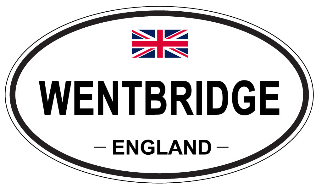 WENTBRIDGE, England - Oval Magnet