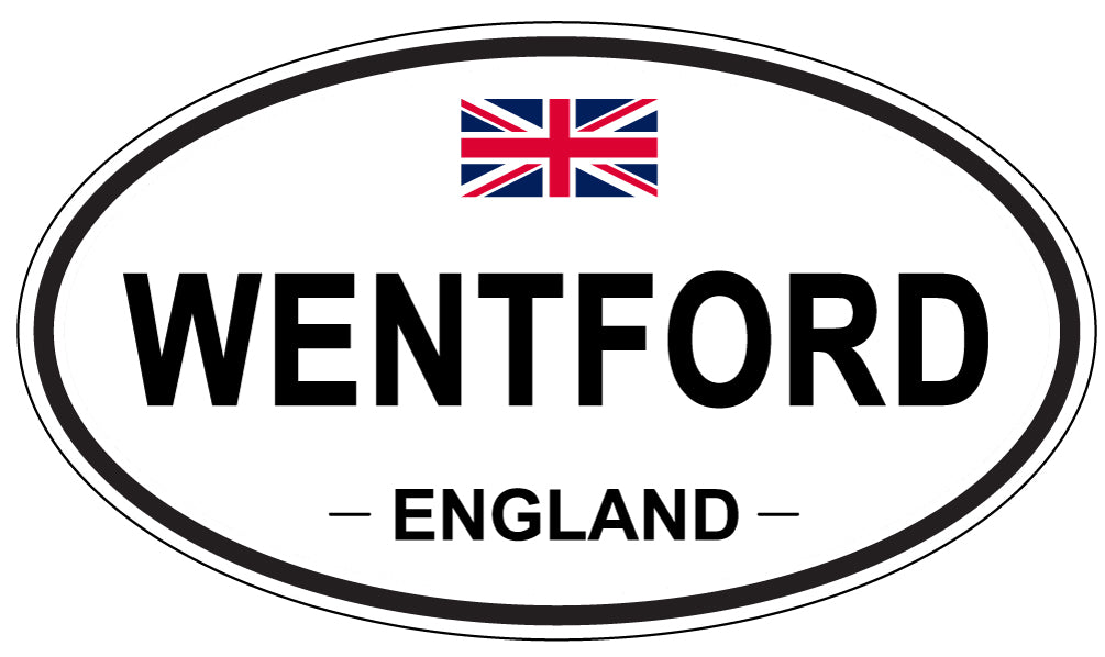 WENTFORD, England - Oval Magnet