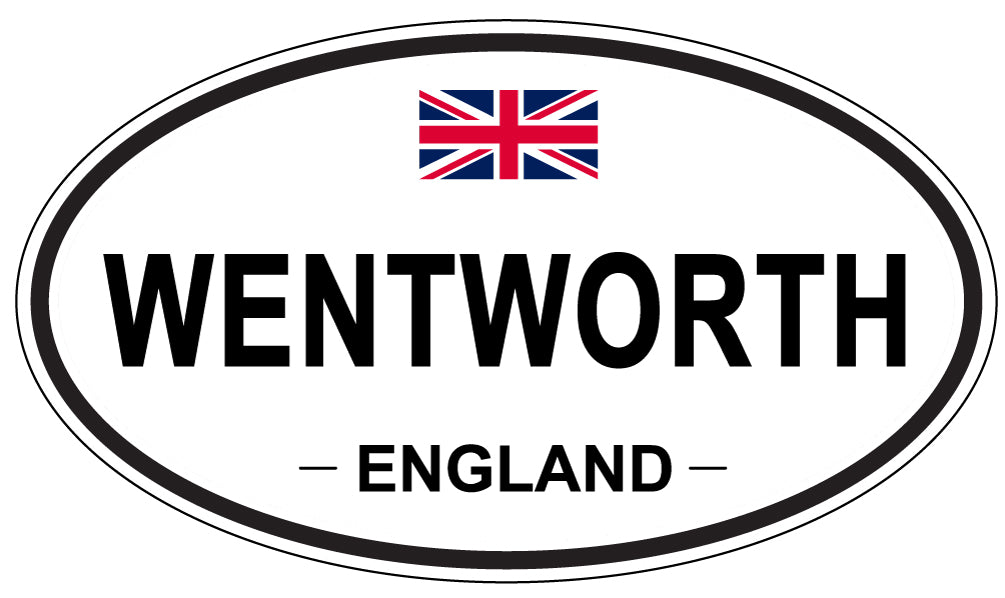 WENTWORTH, England - Oval Magnet
