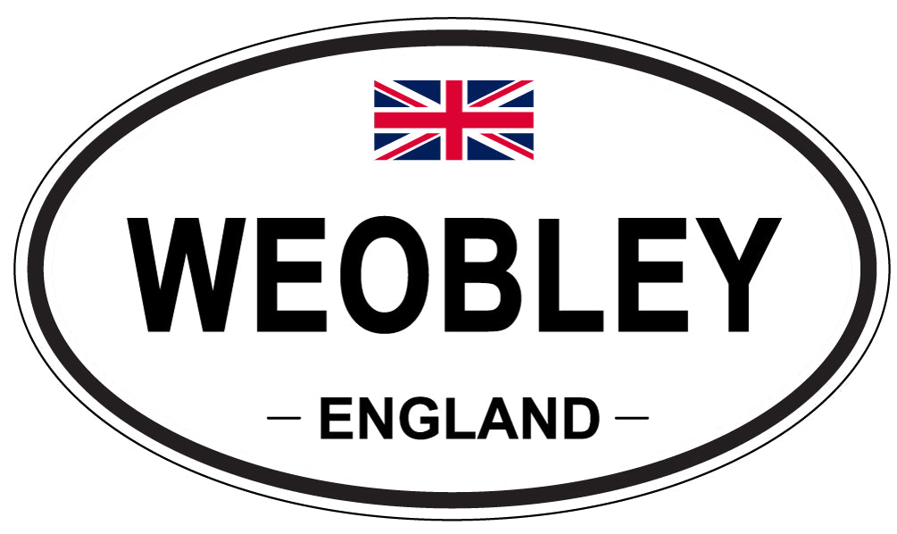WEOBLEY, England - Oval Magnet