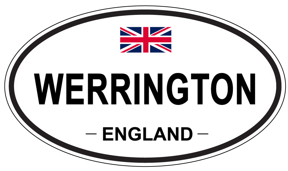 WERRINGTON, England - Oval Magnet