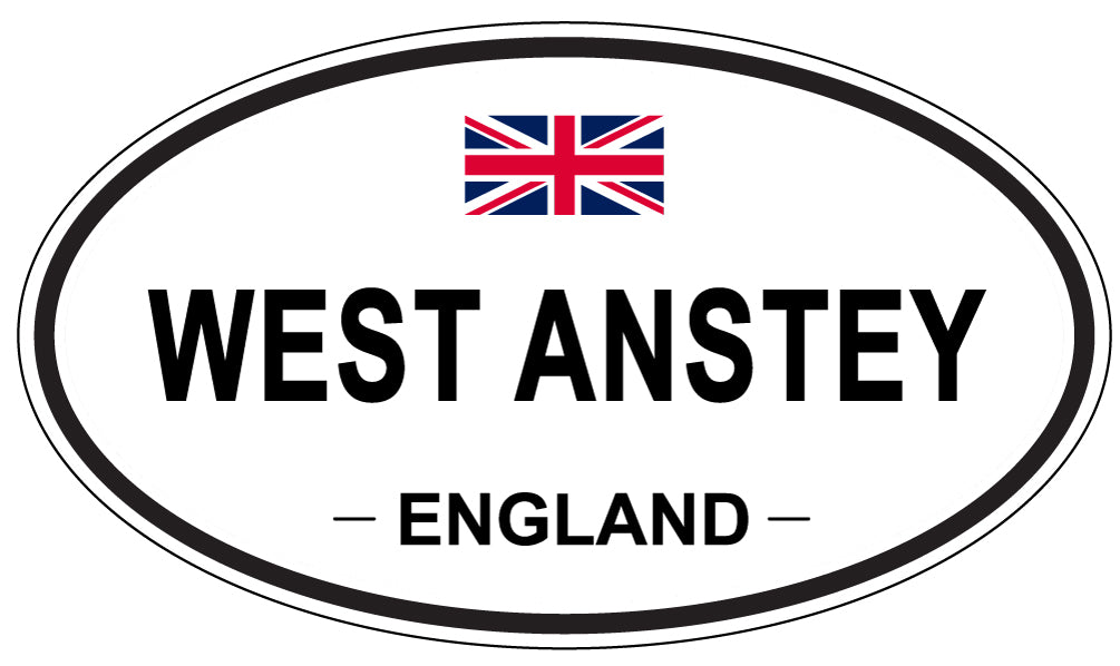 WEST ANSTEY, England - Oval Magnet