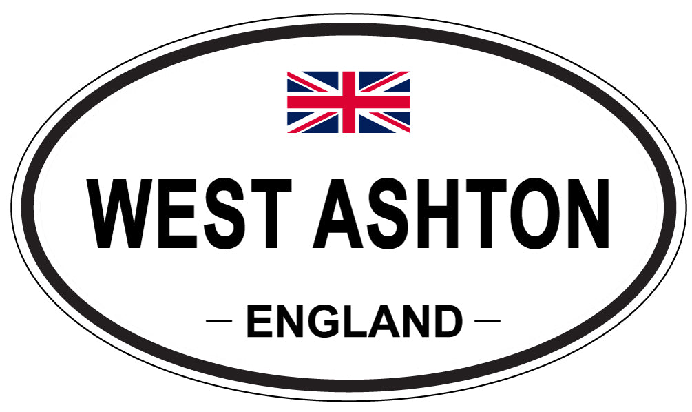 WEST ASHTON, England - Oval Magnet