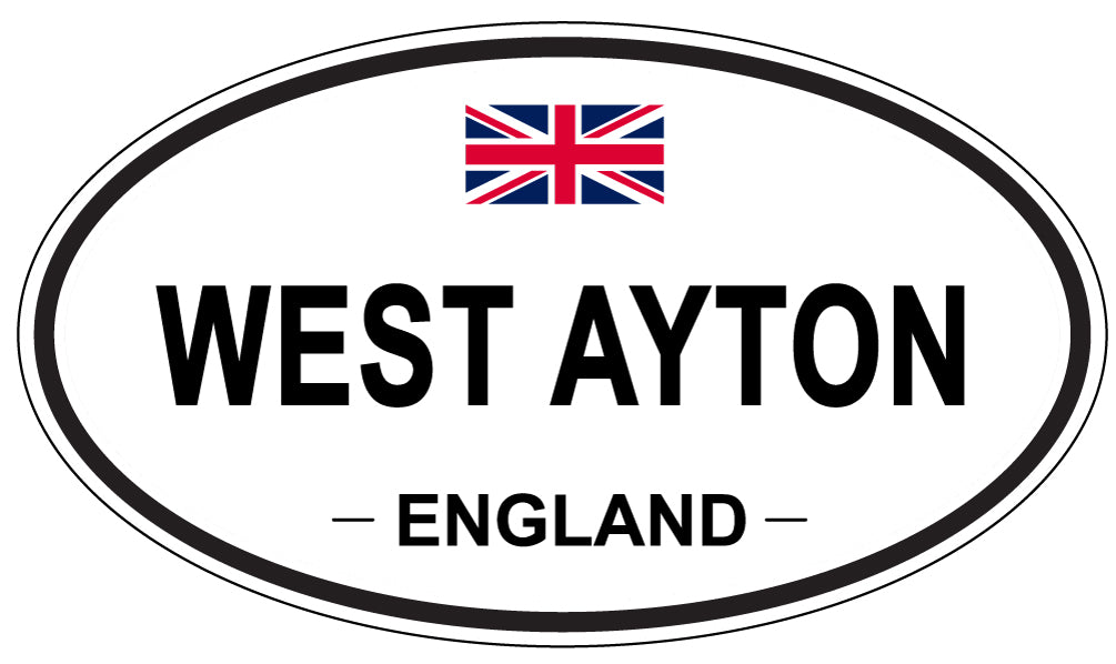 WEST AYTON, England - Oval Magnet