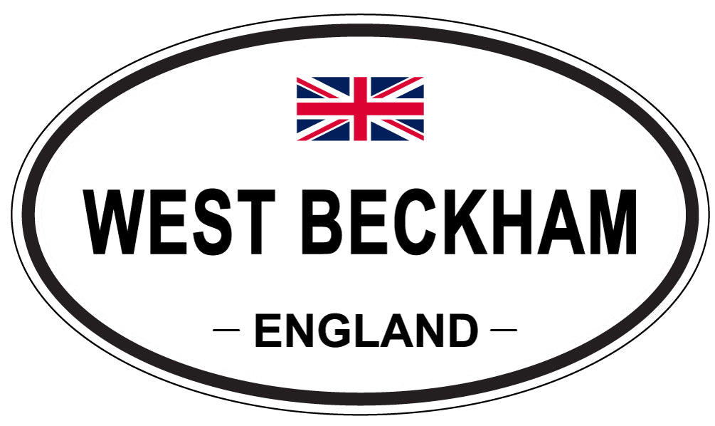 WEST BECKHAM, England - Oval Magnet