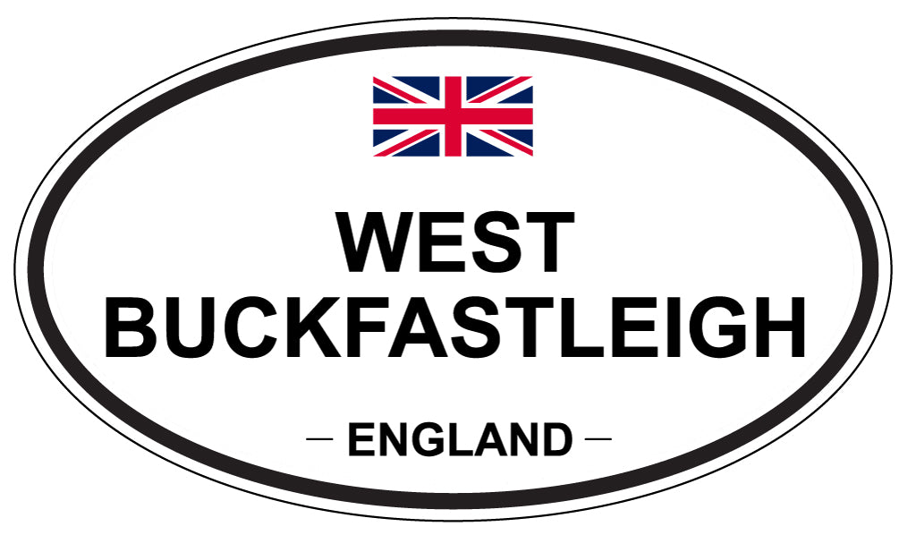 WEST BUCKFASTLEIGH, England - Oval Magnet