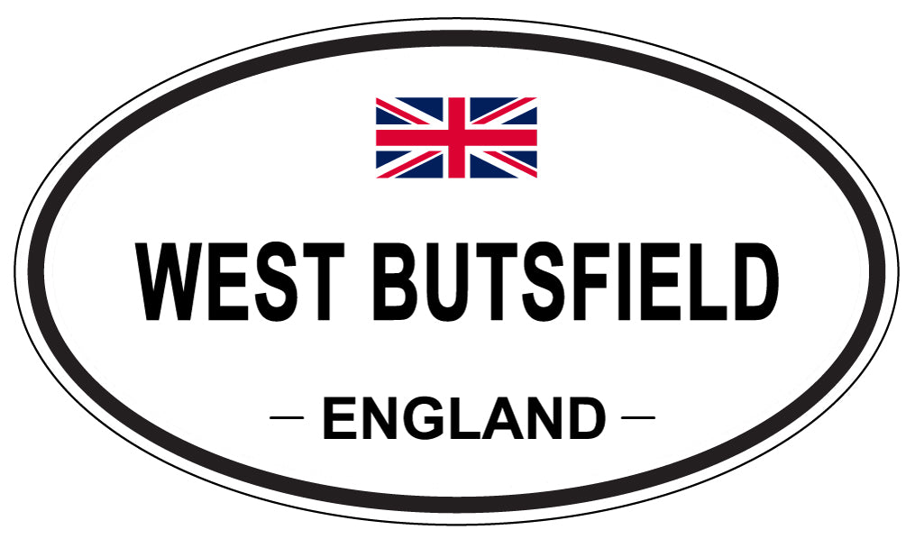 WEST BUTSFIELD, England - Oval Magnet