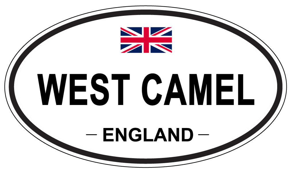 WEST CAMEL, England - Oval Magnet