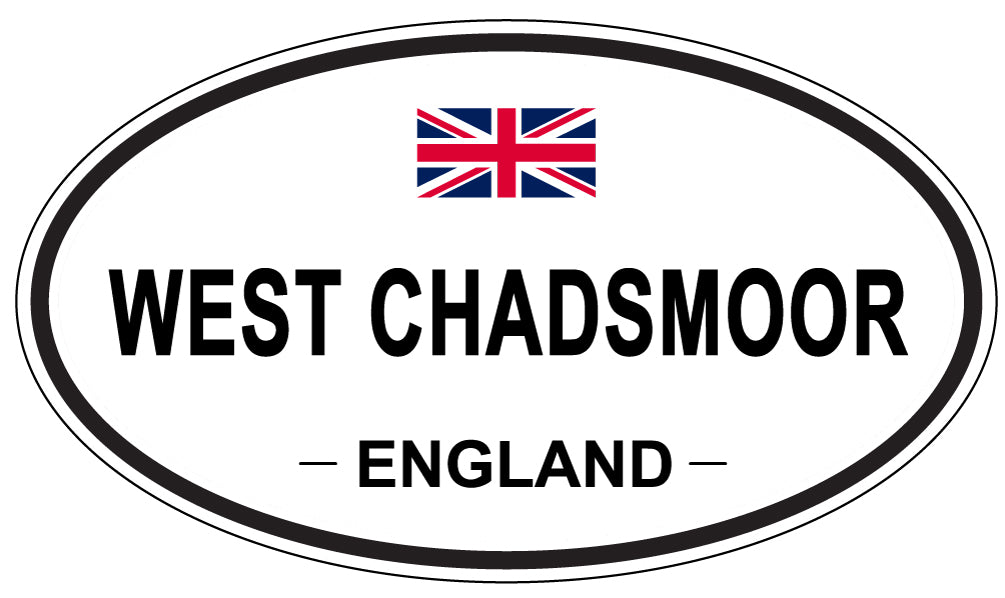 WEST CHADSMOOR, England - Oval Magnet