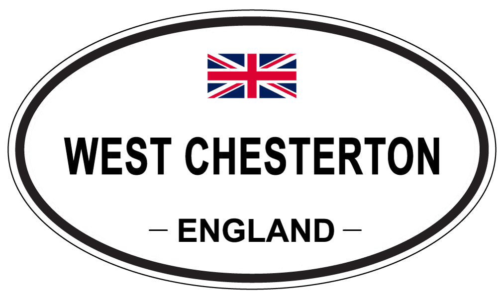 WEST CHESTERTON, England - Oval Magnet