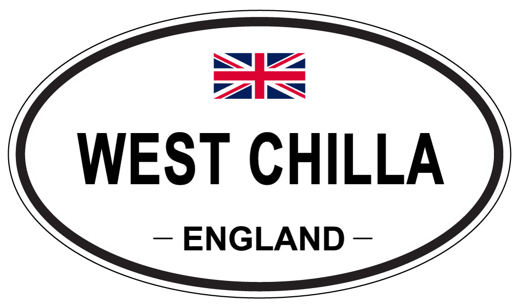 WEST CHILLA, England - Oval Magnet