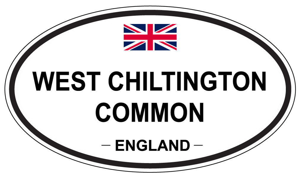 WEST CHILTINGTON COMMON, England - Oval Magnet