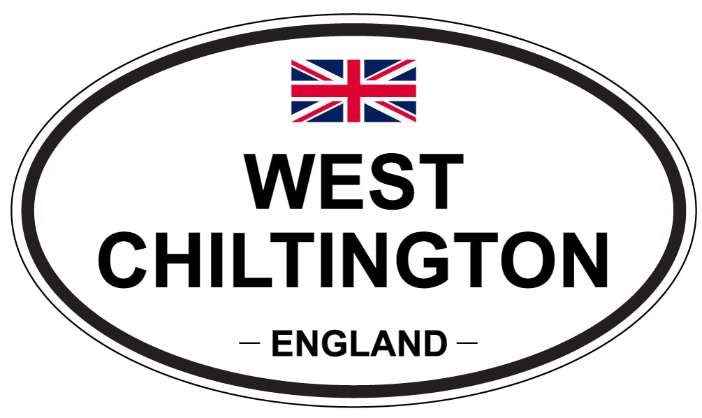 WEST CHILTINGTON, England - Oval Magnet