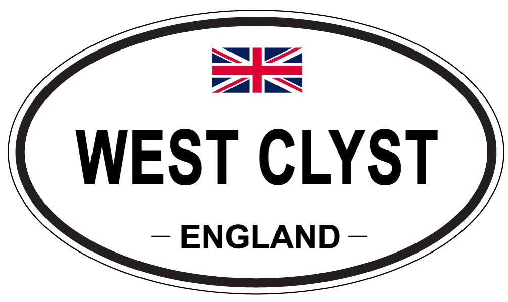 WEST CLYST, England - Oval Magnet
