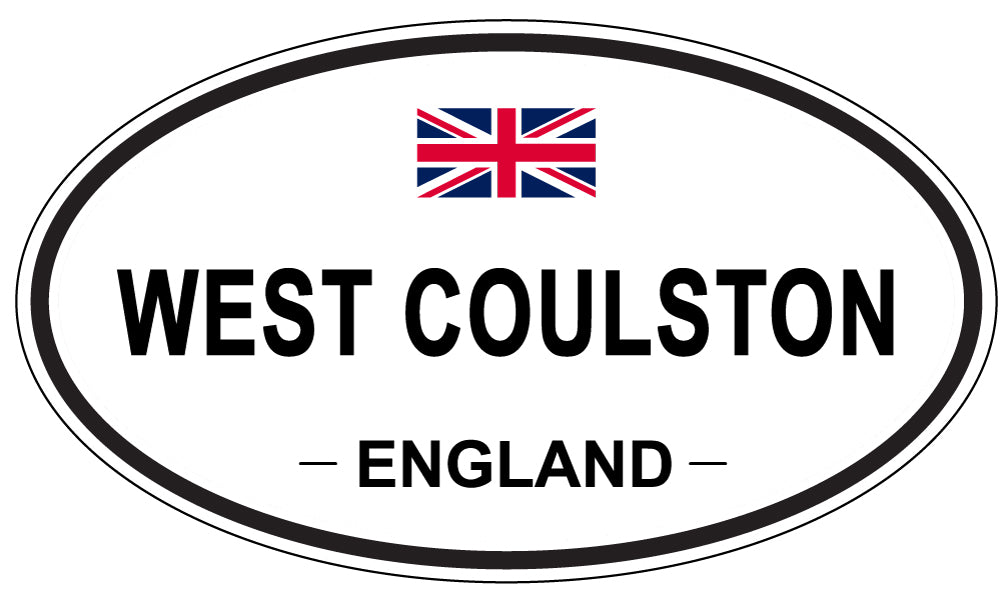WEST COULSTON, England - Oval Magnet