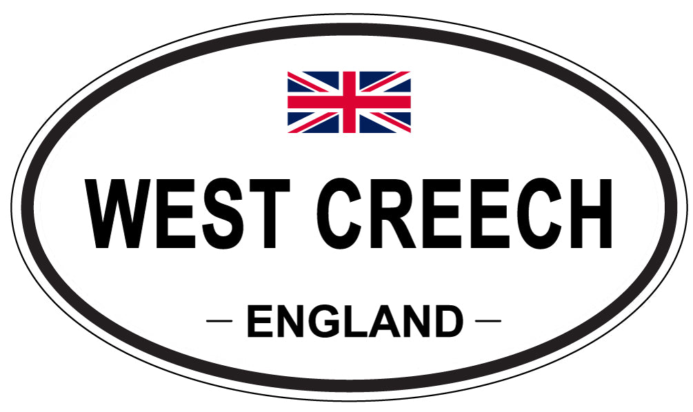 WEST CREECH, England - Oval Magnet