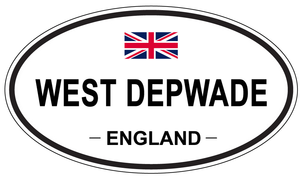 WEST DEPWADE, England - Oval Magnet