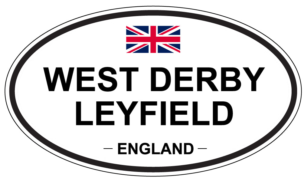 WEST DERBY LEYFIELD, England - Oval Magnet
