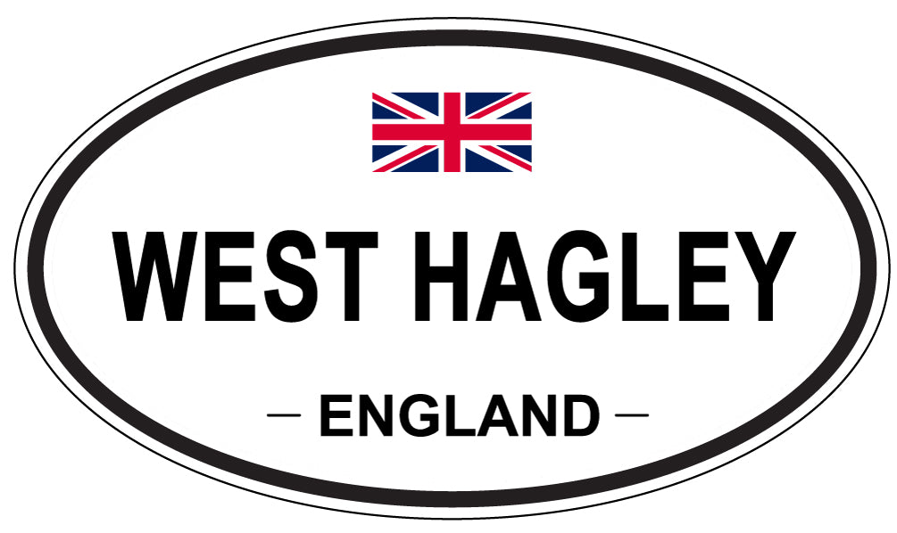 WEST HAGLEY, England - Oval Magnet