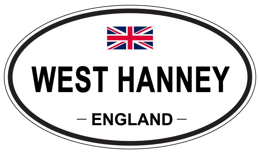 WEST HANNEY, England - Oval Magnet