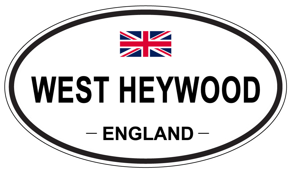 WEST HEYWOOD, England - Oval Magnet