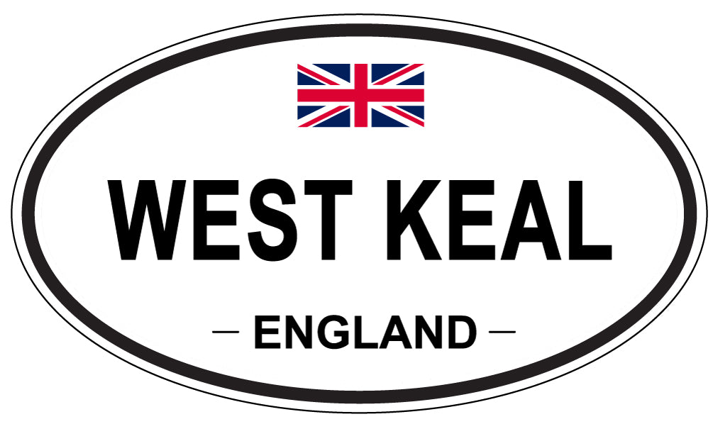WEST KEAL, England - Oval Magnet