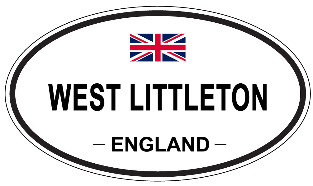 WEST LITTLETON, England - Oval Magnet