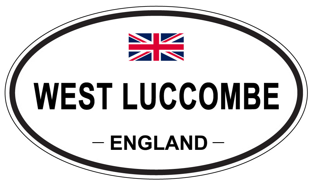 WEST LUCCOMBE, England - Oval Magnet