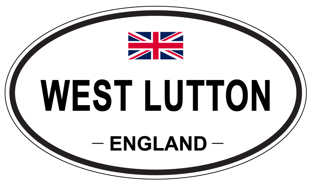 WEST LUTTON, England - Oval Magnet