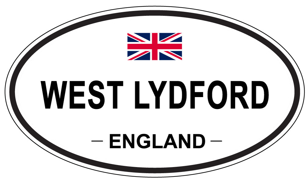 WEST LYDFORD, England - Oval Magnet