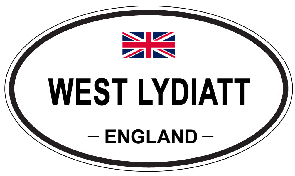 WEST LYDIATT, England - Oval Magnet