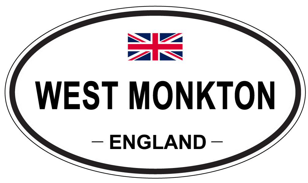 WEST MONKTON, England - Oval Magnet