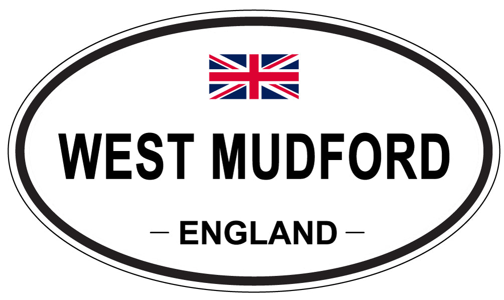 WEST MUDFORD, England - Oval Magnet