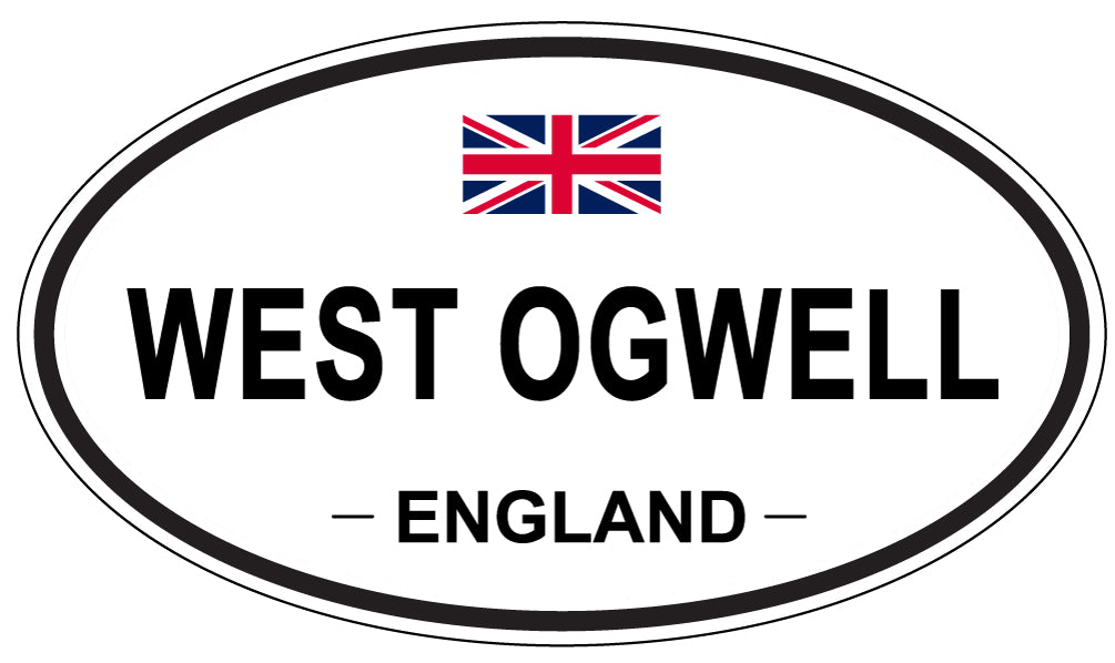 WEST OGWELL, England - Oval Magnet