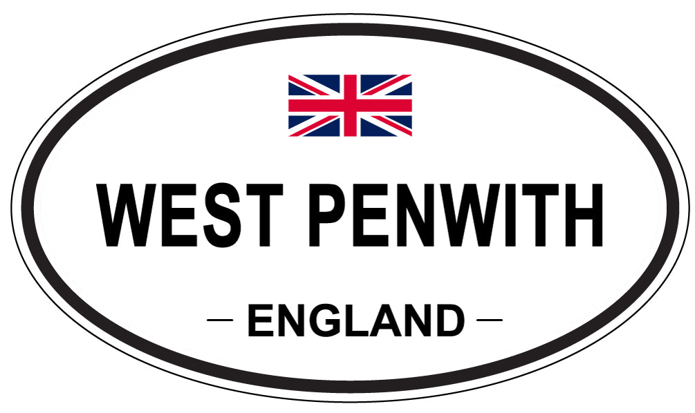 WEST PENWITH, England - Oval Magnet