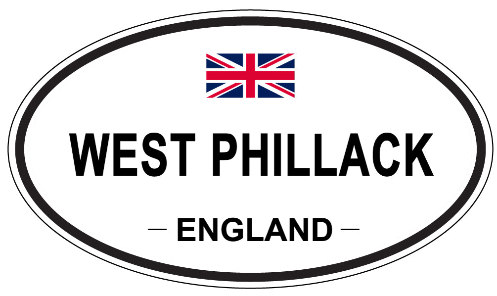 WEST PHILLACK, England - Oval Magnet