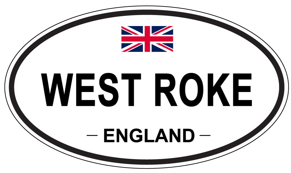 WEST ROKE, England - Oval Magnet
