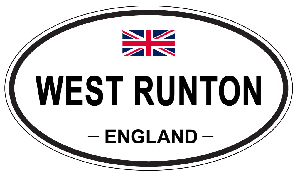 WEST RUNTON, England - Oval Magnet