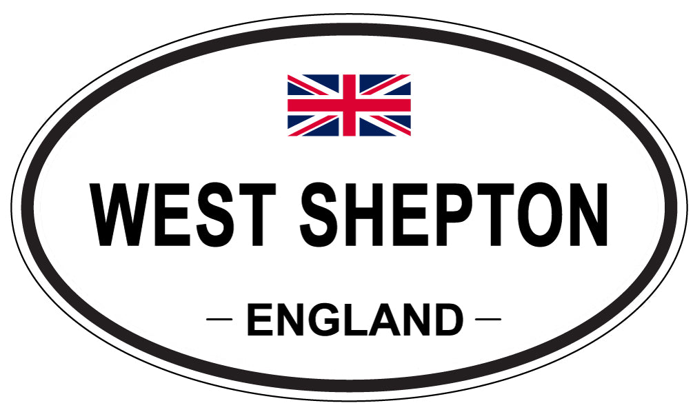 WEST SHEPTON, England - Oval Magnet