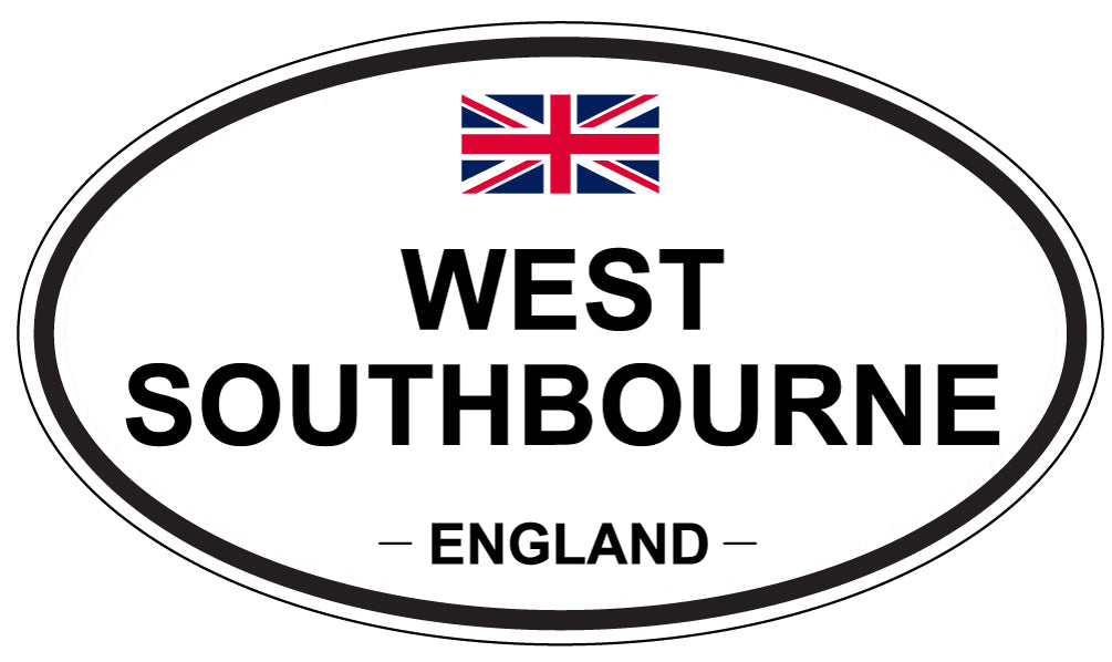 WEST SOUTHBOURNE, England - Oval Magnet