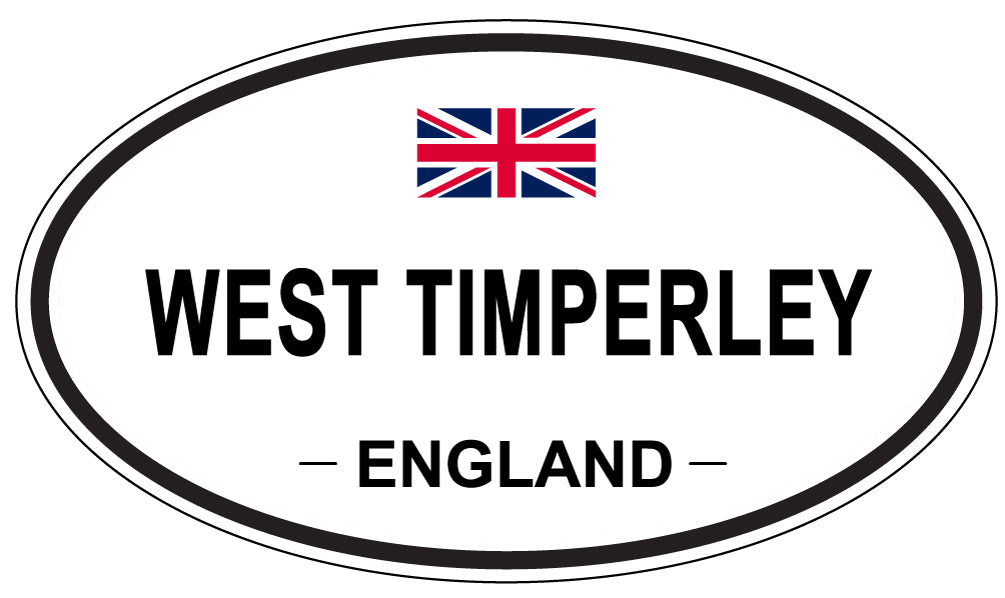 WEST TIMPERLEY, England - Oval Magnet
