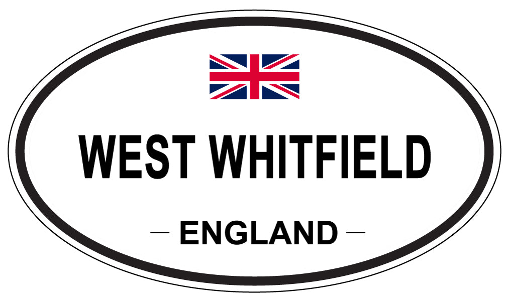 WEST WHITFIELD, England - Oval Magnet