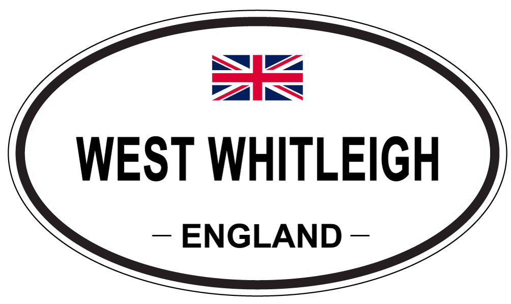 WEST WHITLEIGH, England - Oval Magnet