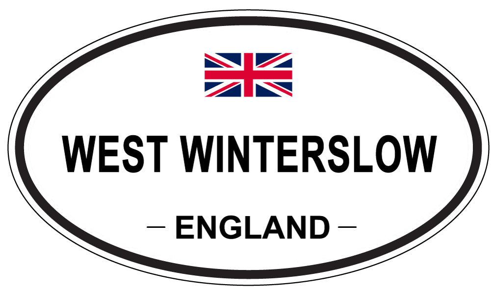 WEST WINTERSLOW, England - Oval Magnet