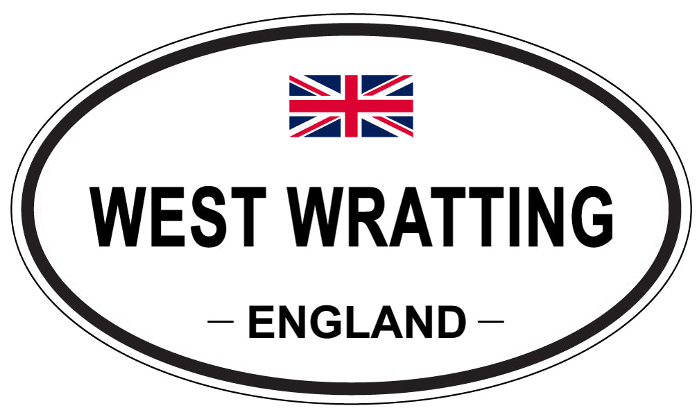 WEST WRATTING, England - Oval Magnet