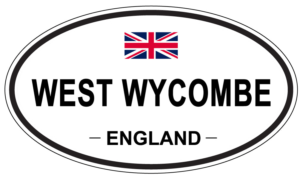WEST WYCOMBE, England - Oval Magnet