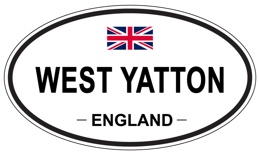 WEST YATTON, England - Oval Magnet