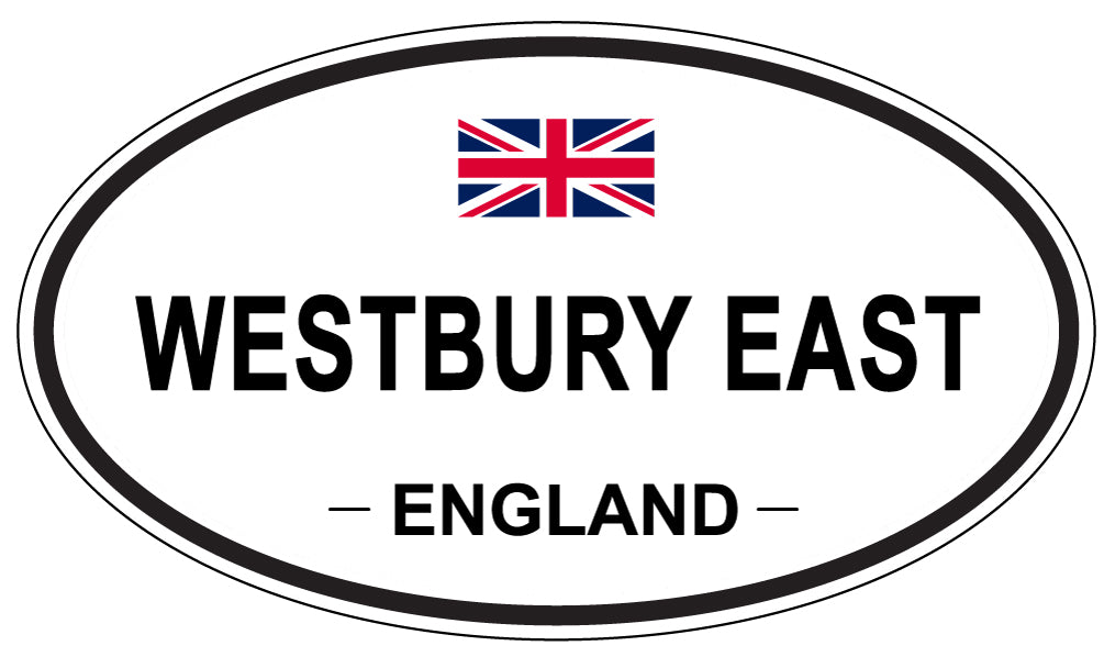WESTBURY EAST, England - Oval Magnet