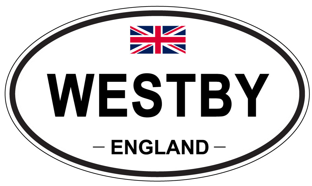 WESTBY, England - Oval Magnet